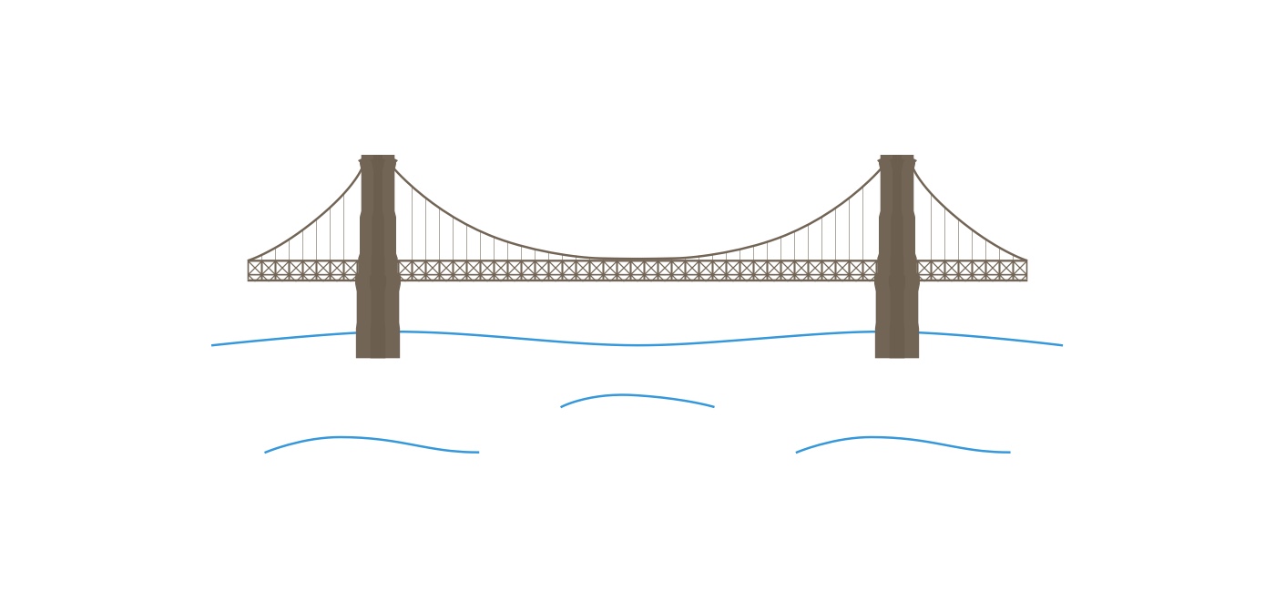 Brooklyn Bridge (side), New York